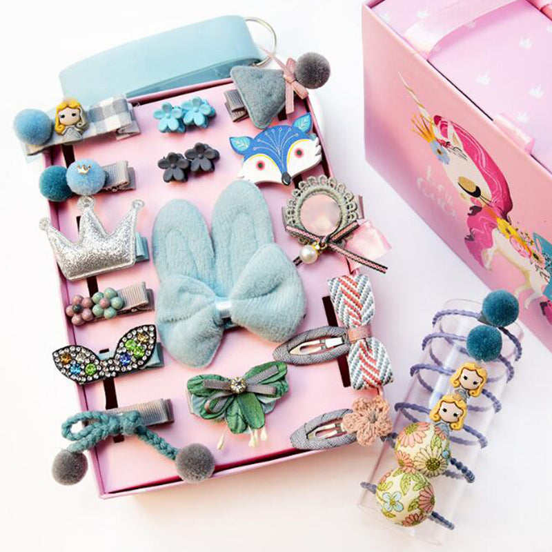 Baby Girl Cartoon Animal Hairpin Set