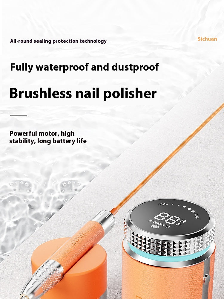L'UGX High End Waterproof Brushless Nail Polishing Machine