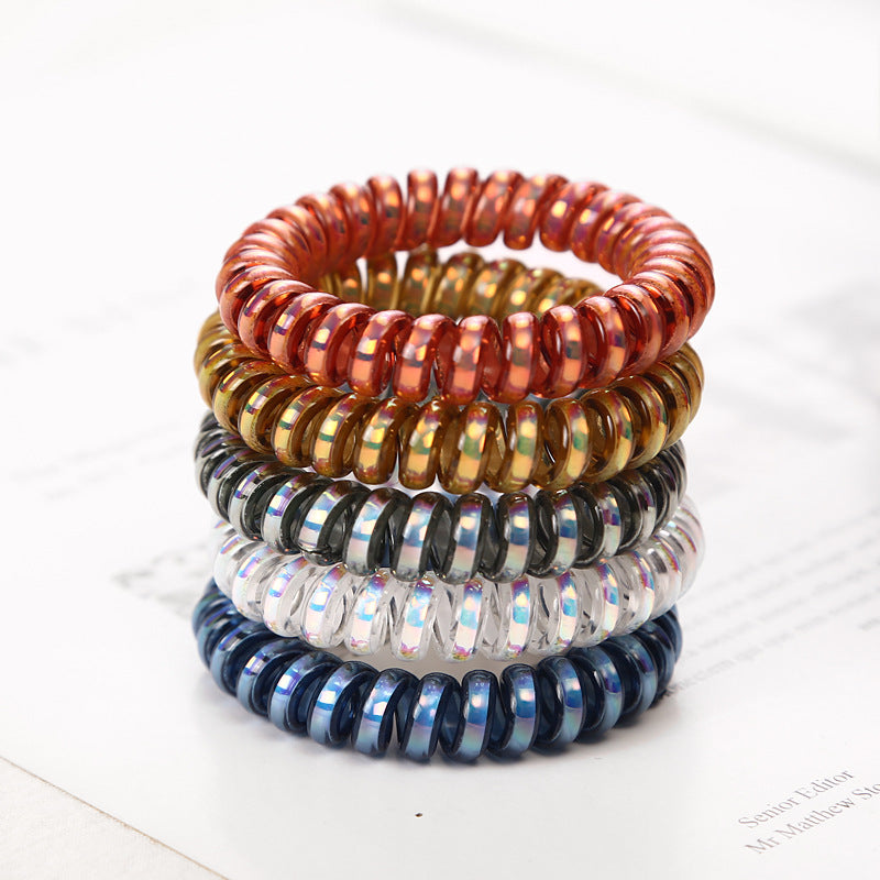 Bold High-stretch Phone Cord For Hair Tie