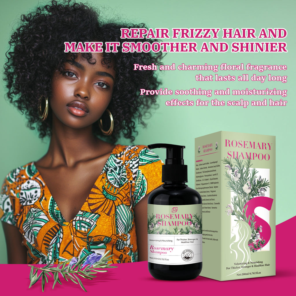 Rosemary Shampoo 200ml Cleansing And Moisturizing