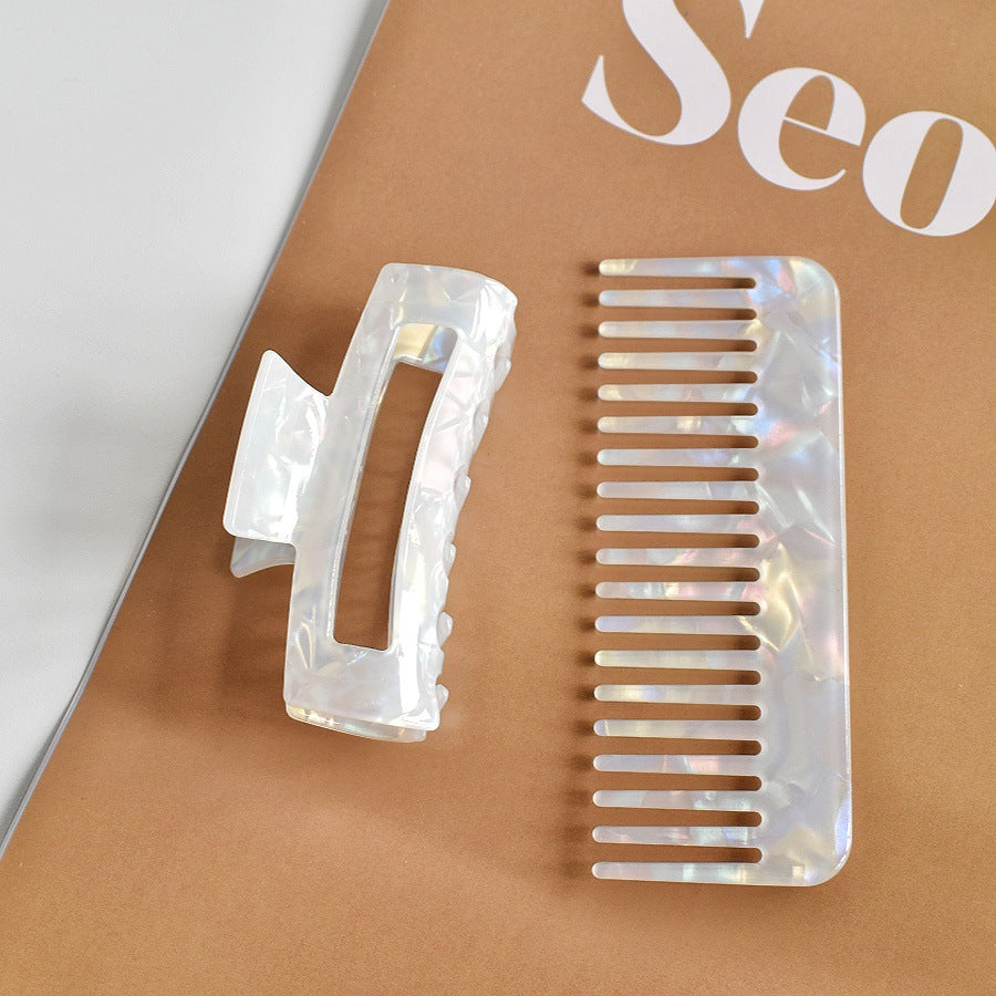Acetic Acid Hair Comb Holding Acid Comb Wide Teeth
