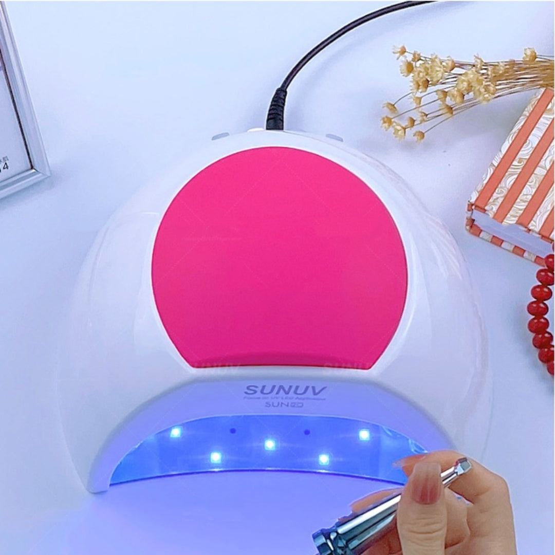Sun Hot Lamp Heating Lamp 48W Phototherapy Machine Nail Dryer Painless Induction