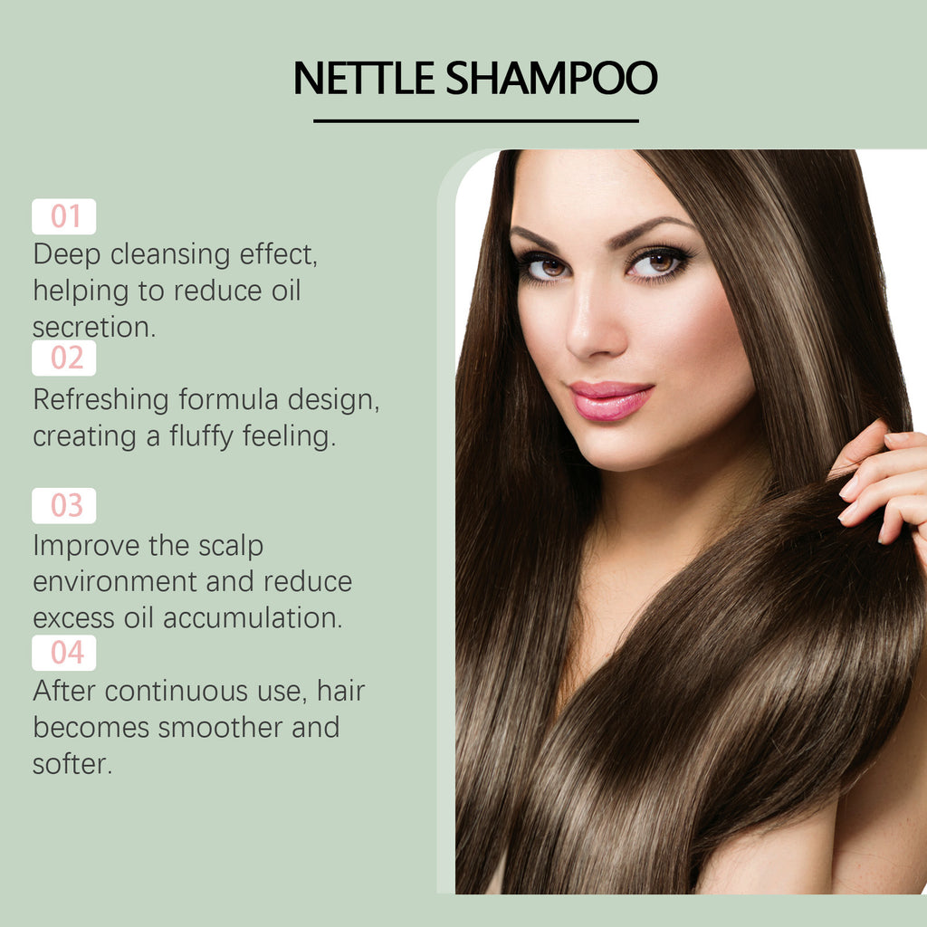 HoeGoa Nettle Grass Shampoo Improves Scalp Cleaning