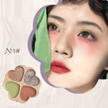 Popular Beauty Makeup Fine High Light Eye Shadow Quad Plate