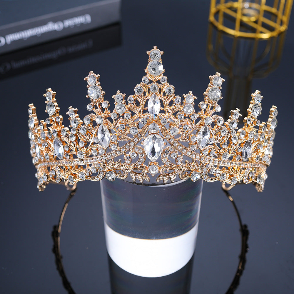 Bridal Crown Headband Wedding Dress Accessory