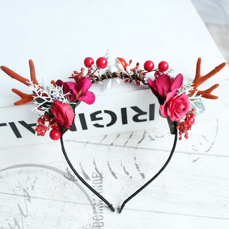 New Christmas Children's Headband Elk Headdress