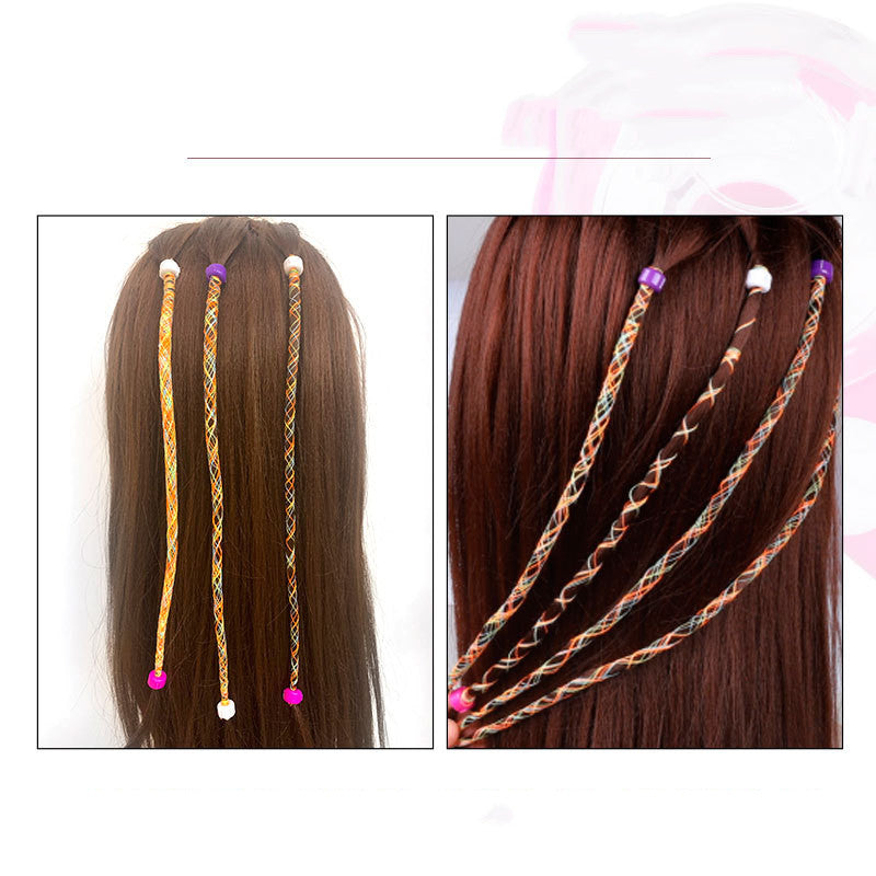 Electric Magic Braid Fashion Girl Makeup Hair Accessories Braid Set