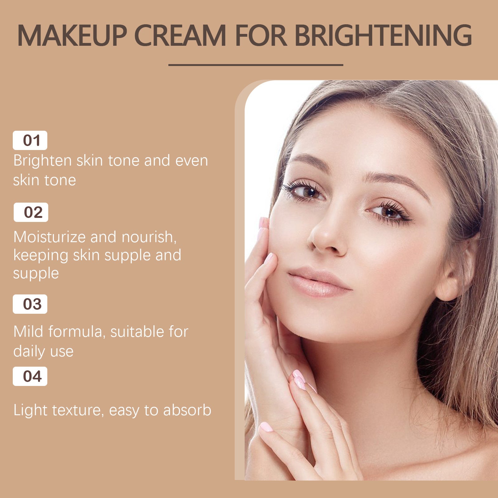 Women's Nicotinamide Natural Core Cream Nourishing Moisturizing