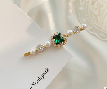 One word rhinestone issue card