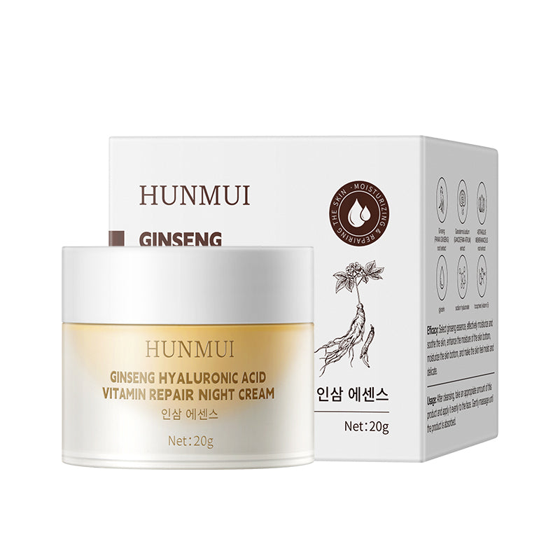 HUNMUI Ginseng Hyaluronic Acid Vitamin Night Cream 20g