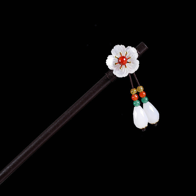 Ebony Hairpin Cheongsam Hanfu Tassel