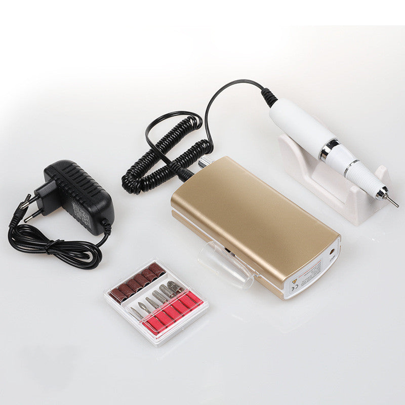 Nail polisher electric manicure set