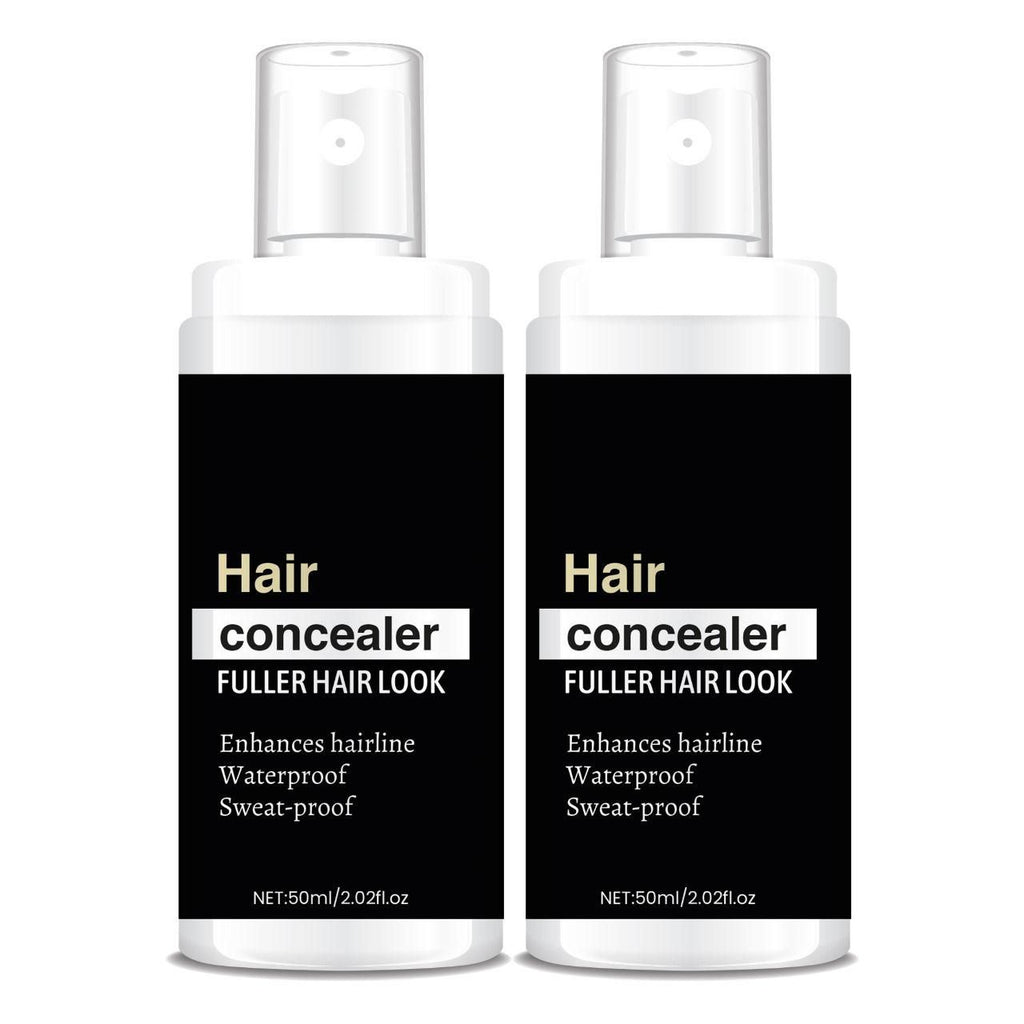 Hair Concealer | Waterproof & Sweat-Proof Powder for Fuller Hair Look (Pack of 2)