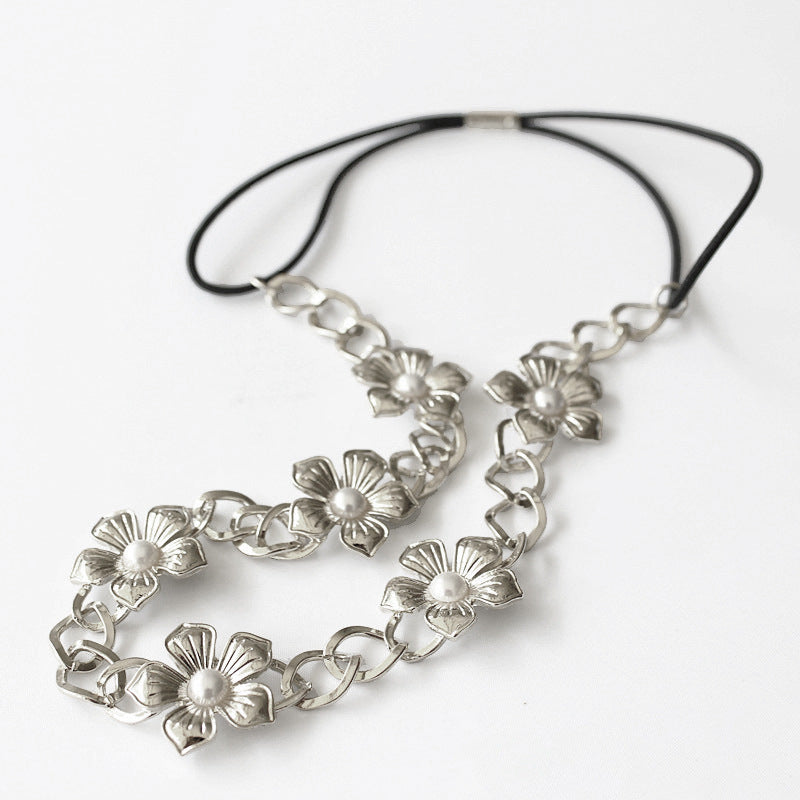 Pearl Flower Headband