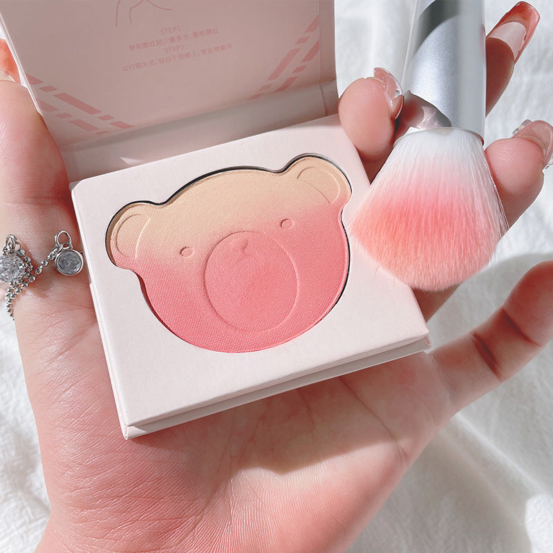 Kakashow Bear Series Gradient Blush Is Not Easy To Fly Powder
