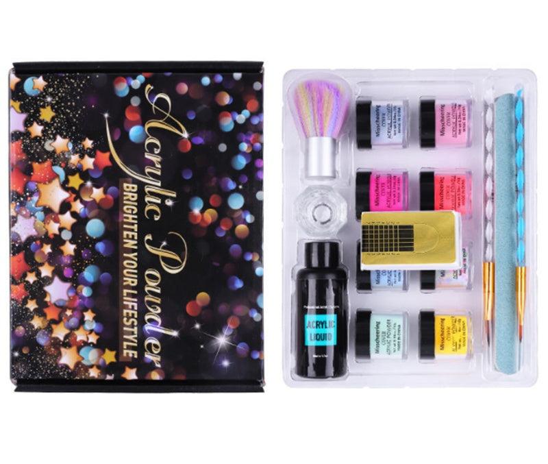 Misscheering Crystal Nail Extension 3D Manicure Set