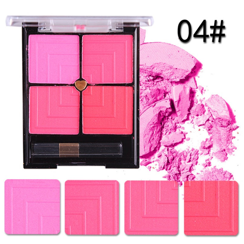 Miss Rose 4 colors blush repair capacity rouge makeup