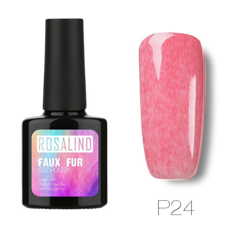 Rosalind Nail rubber fur nail polish