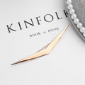 Geometric alloy clip