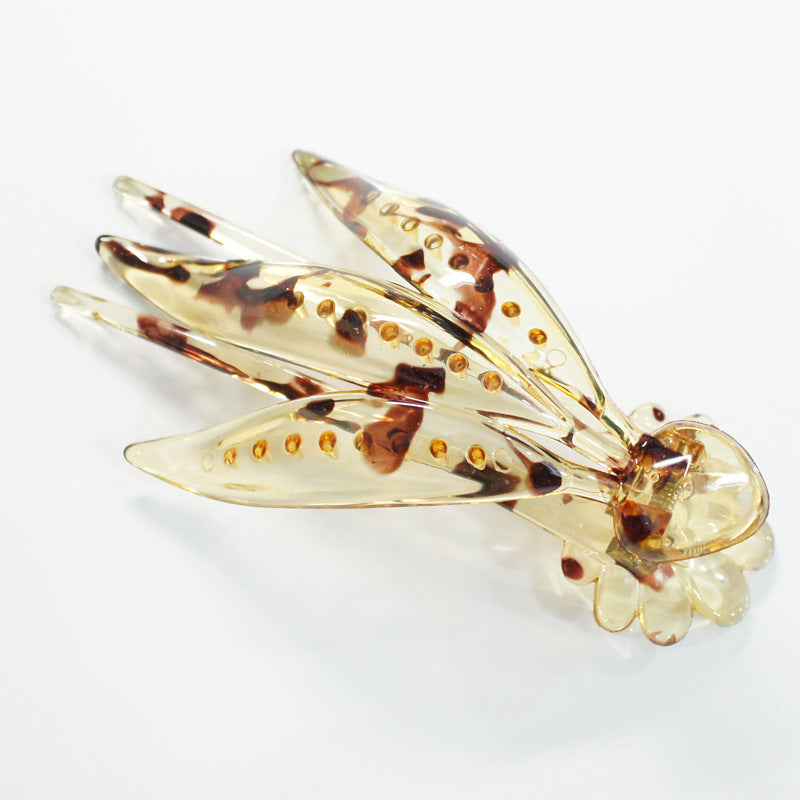 AS High Quality Beef Tendon Resin Drop-resistant Updo Ponytail Hairpin