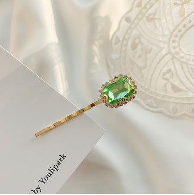 One word rhinestone issue card