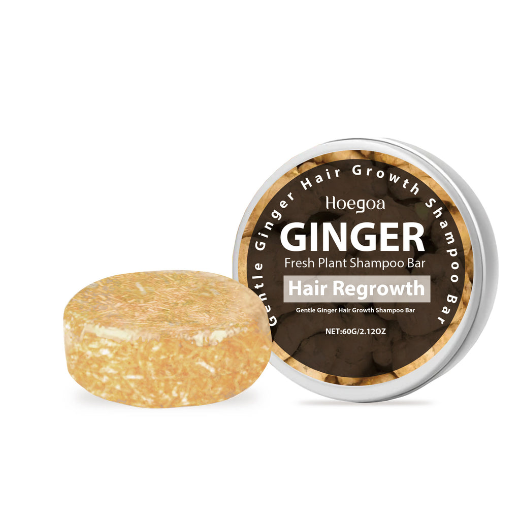 HoeGoa Ginger Shampoo Soap Scalp Cleansing Frizz