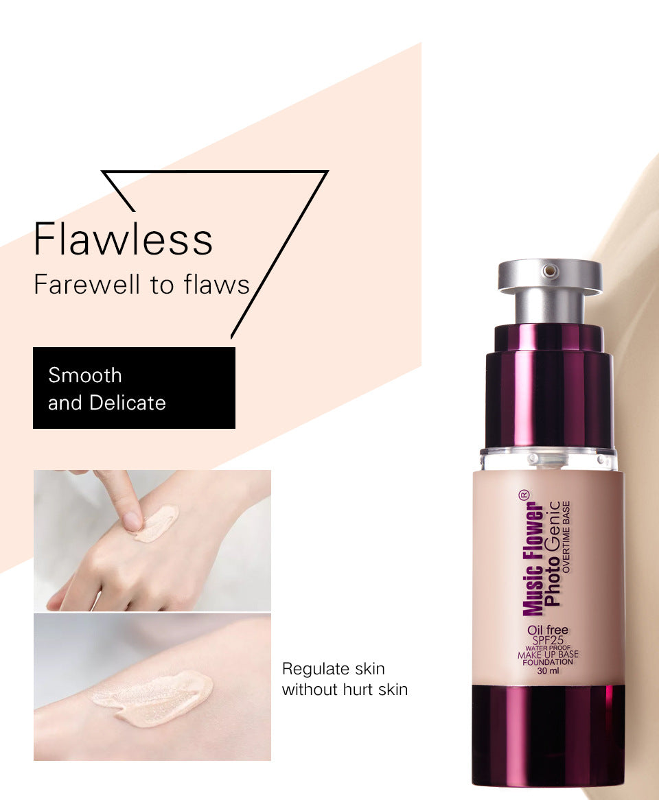 Natural Red And Tender Skin Liquid Foundation