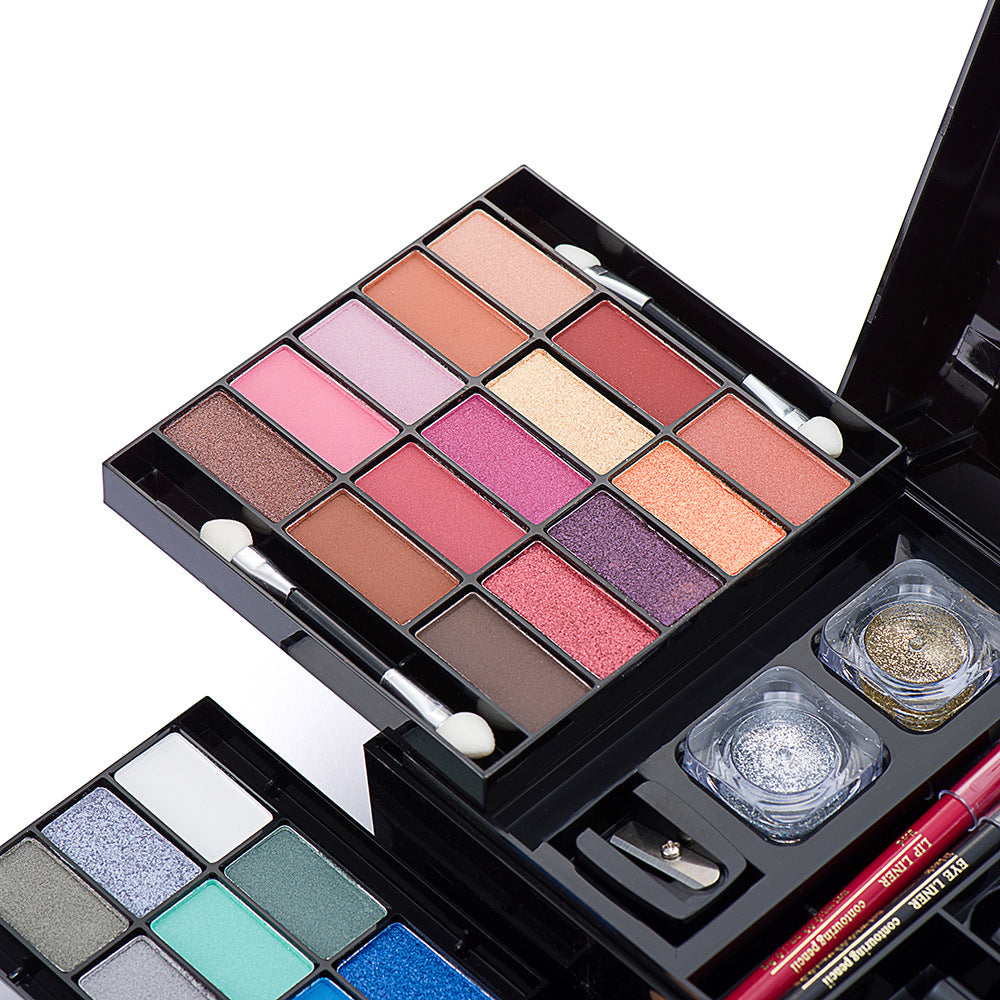 Missyoung Eye Shadow Lip Gloss Blush Concealer Makeup Set