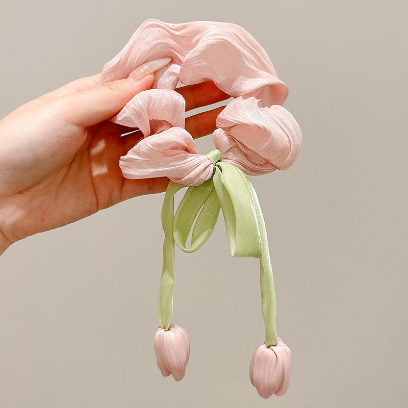 Korean Style Tulip Children's Flower High-grade Temperament Headband