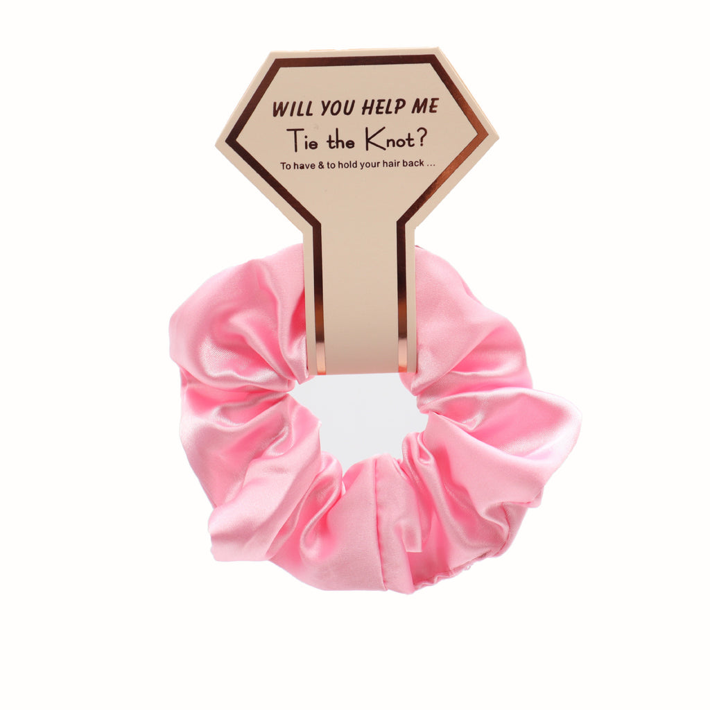 Women's Fabric Simulation Silk Satin Face Elastic Hair Rope