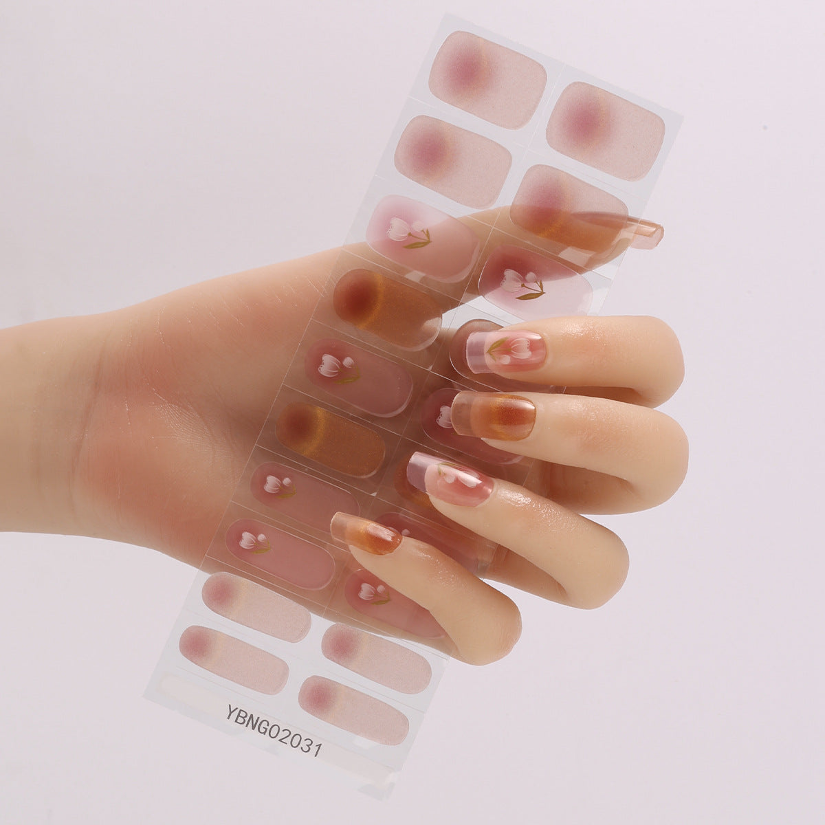 Get Nail Stickers Semi-cured Heating Lamp Nail Sticker