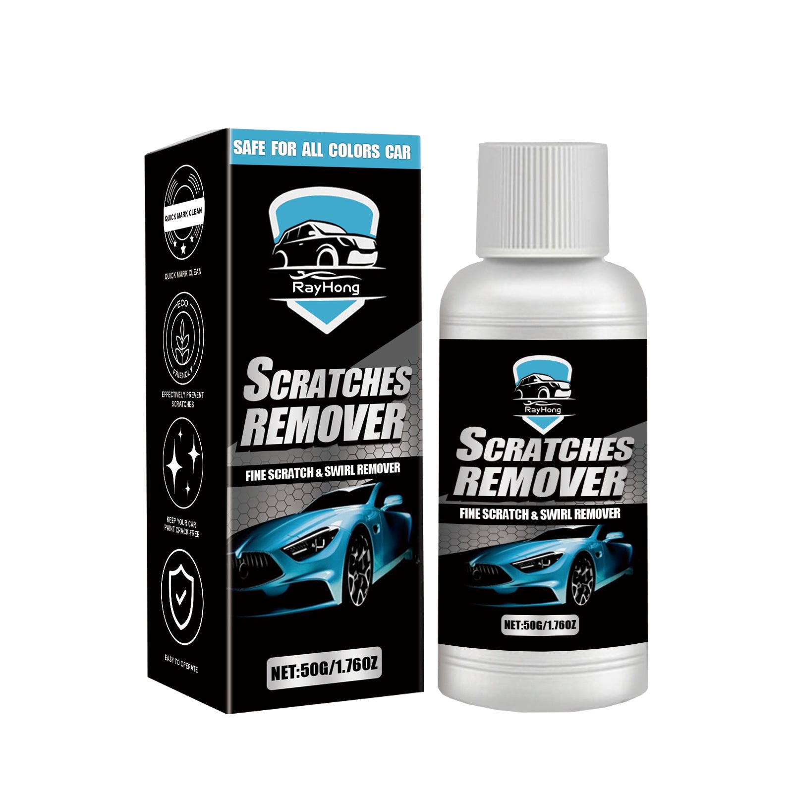 Car Mark Removal Cream Rub Decontamination Cleaning