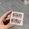 Yuan Rong False Nail Stickers Can Be Used As Princess Heap Diamonds