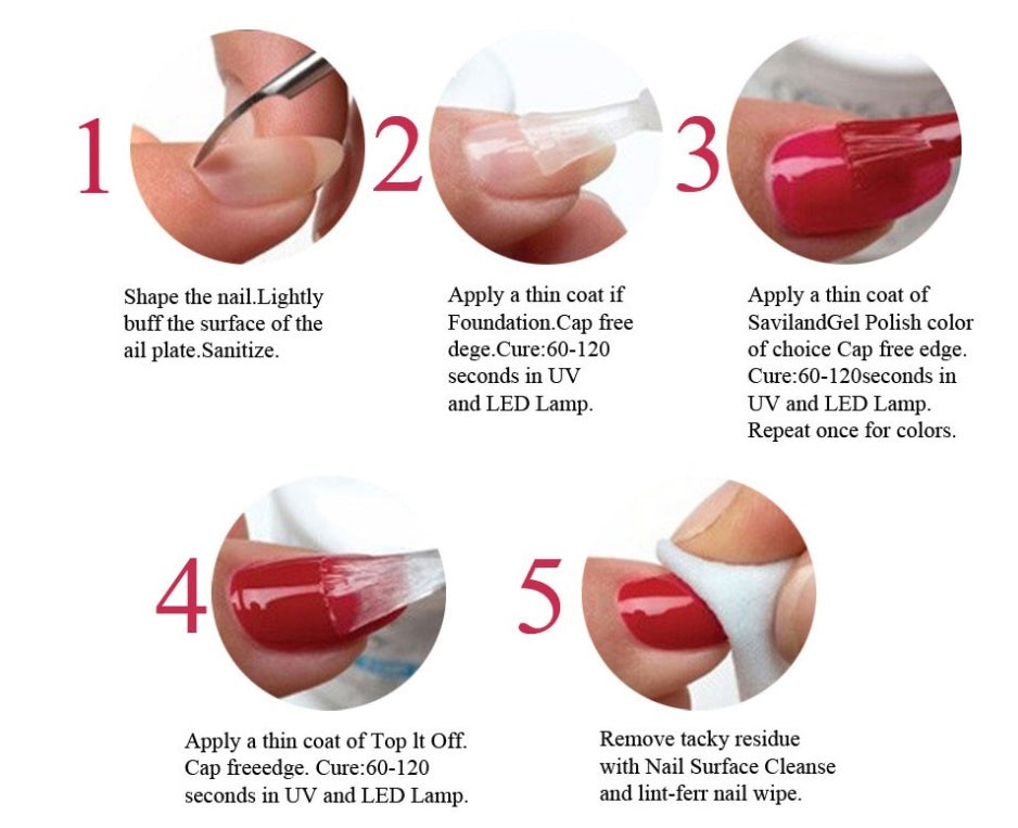 GelPolish Nail phototherapy glue