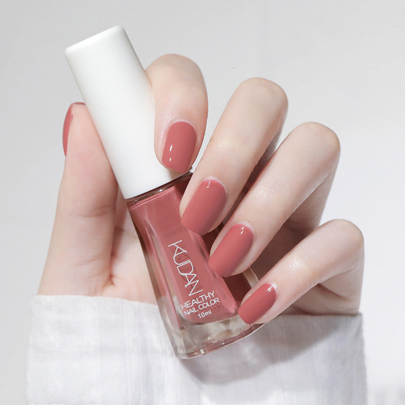 Kudan Water-based Odorless Peel-off No-bake Fast-drying Clear Nail Polish