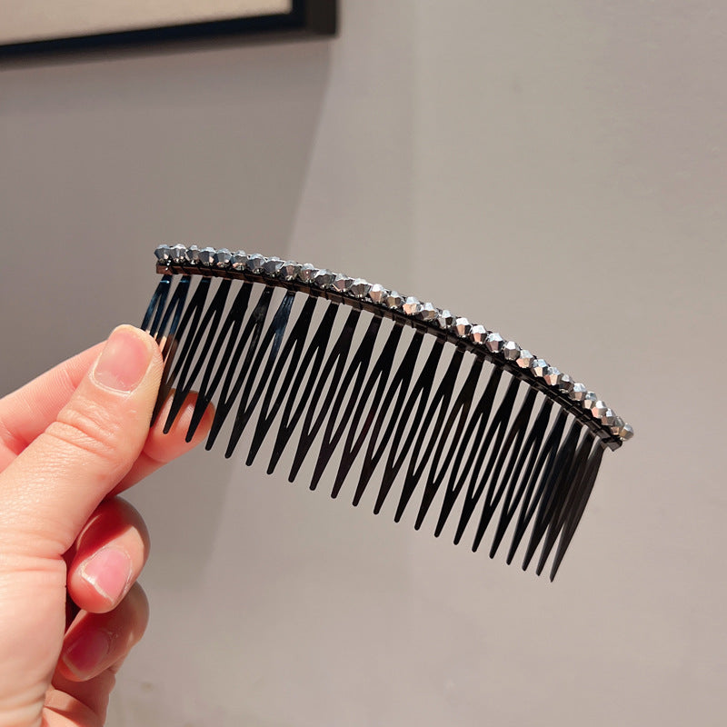 Women's Crystal Hair Comb Organizing Box