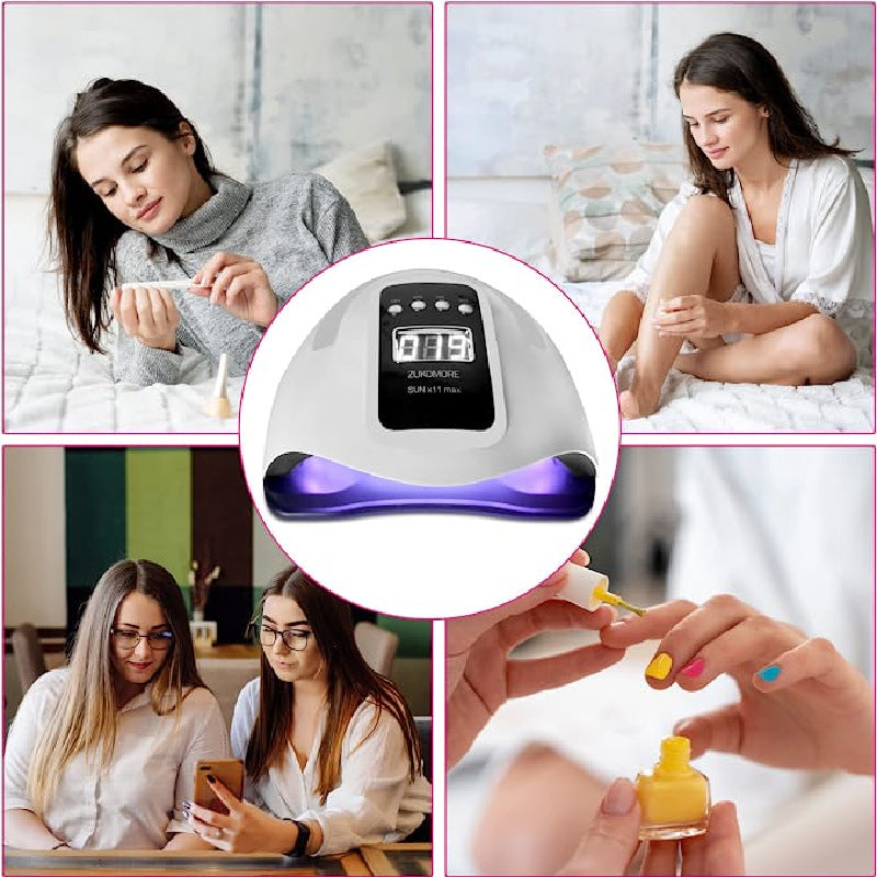 Sun 280W High Power Hot Nail Heating Shop Intelligent Induction UV Lamp