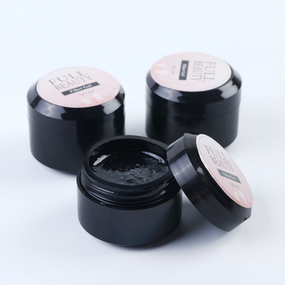 Full Beaty Fiber extension rubber reinforcement repair nail polish