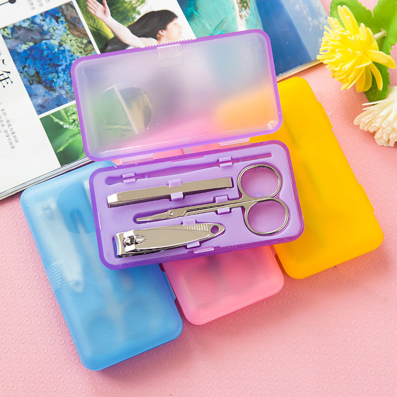 Stainless steel nail clipper set