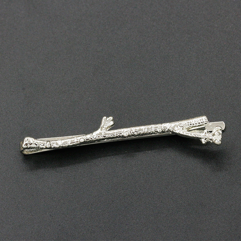 Metal branch women's hair clip
