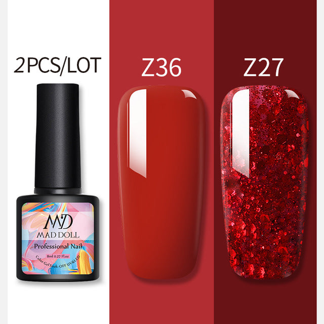 MAD DOL pure color nail polish