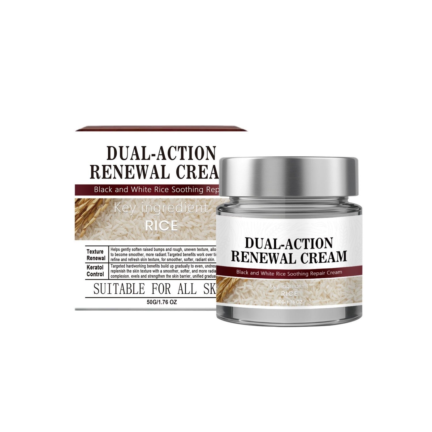 Black And White Rice Soothing Cream