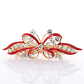 High Quality Alloy Oil Bowknot  Dripping Hairpin