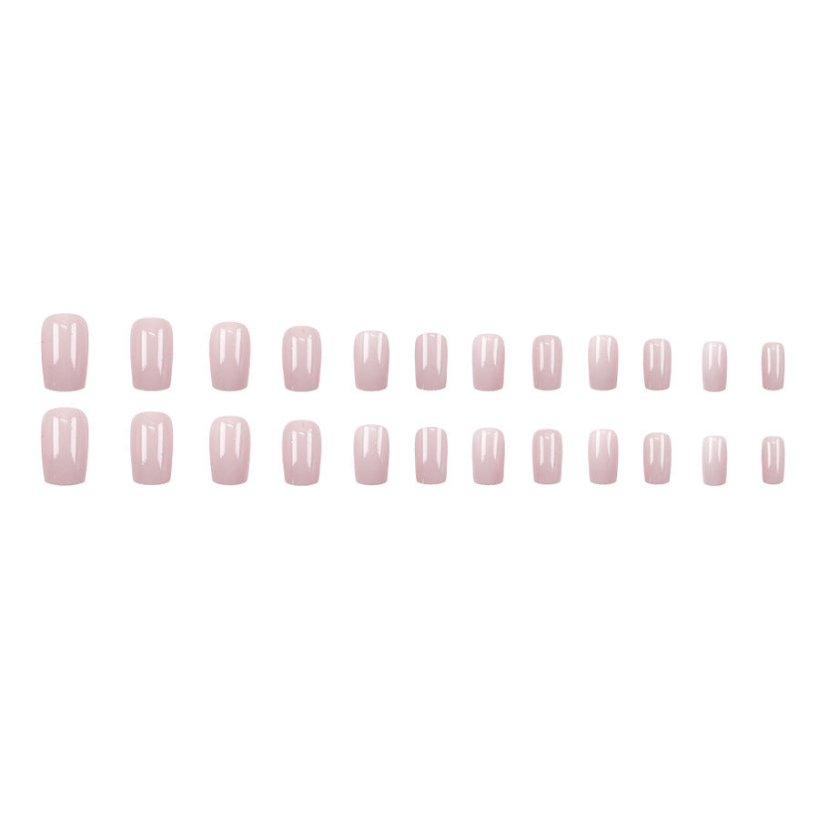 Pure Color Simple Nail Tips Advanced Sense