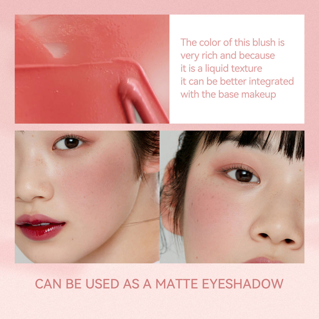 Royues Natural Rouge Powder Easy Color Lip Cheek Blush