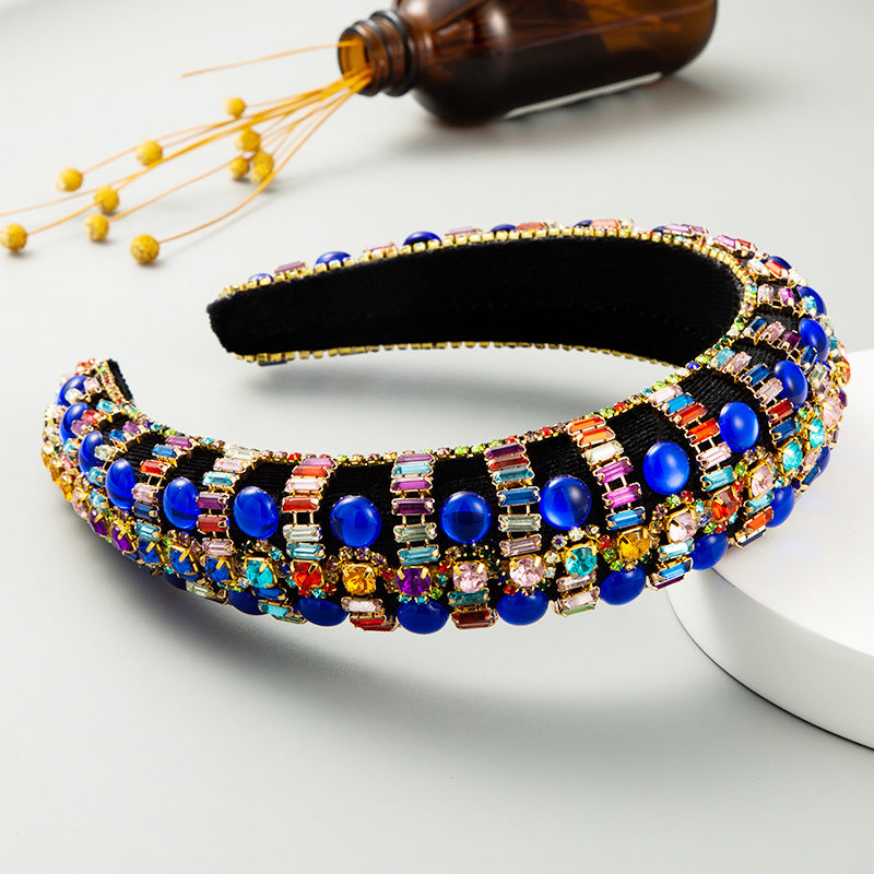 European and American Baroque headband