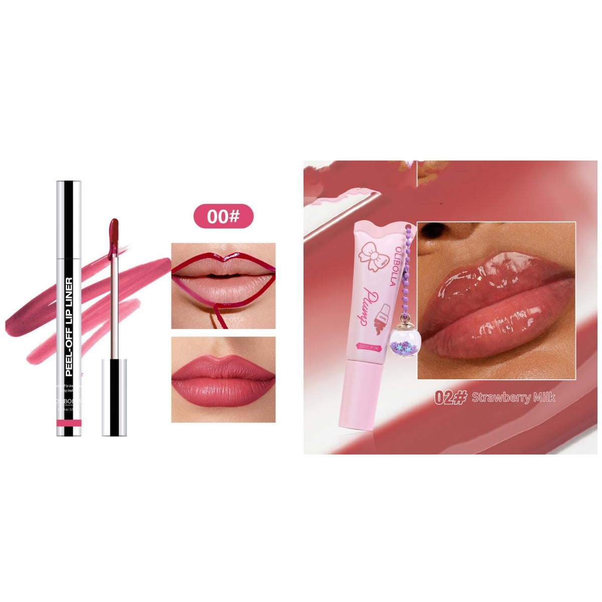 Ice Cream Lip Balm With Pendant Water Light