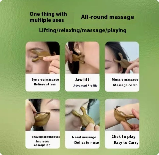 Multi Purpose Massager Handmade Comb