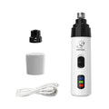 Smehnser Pet Nail Piercing Device Dog Electric Manicure Scissors LED Nail Scissors Set