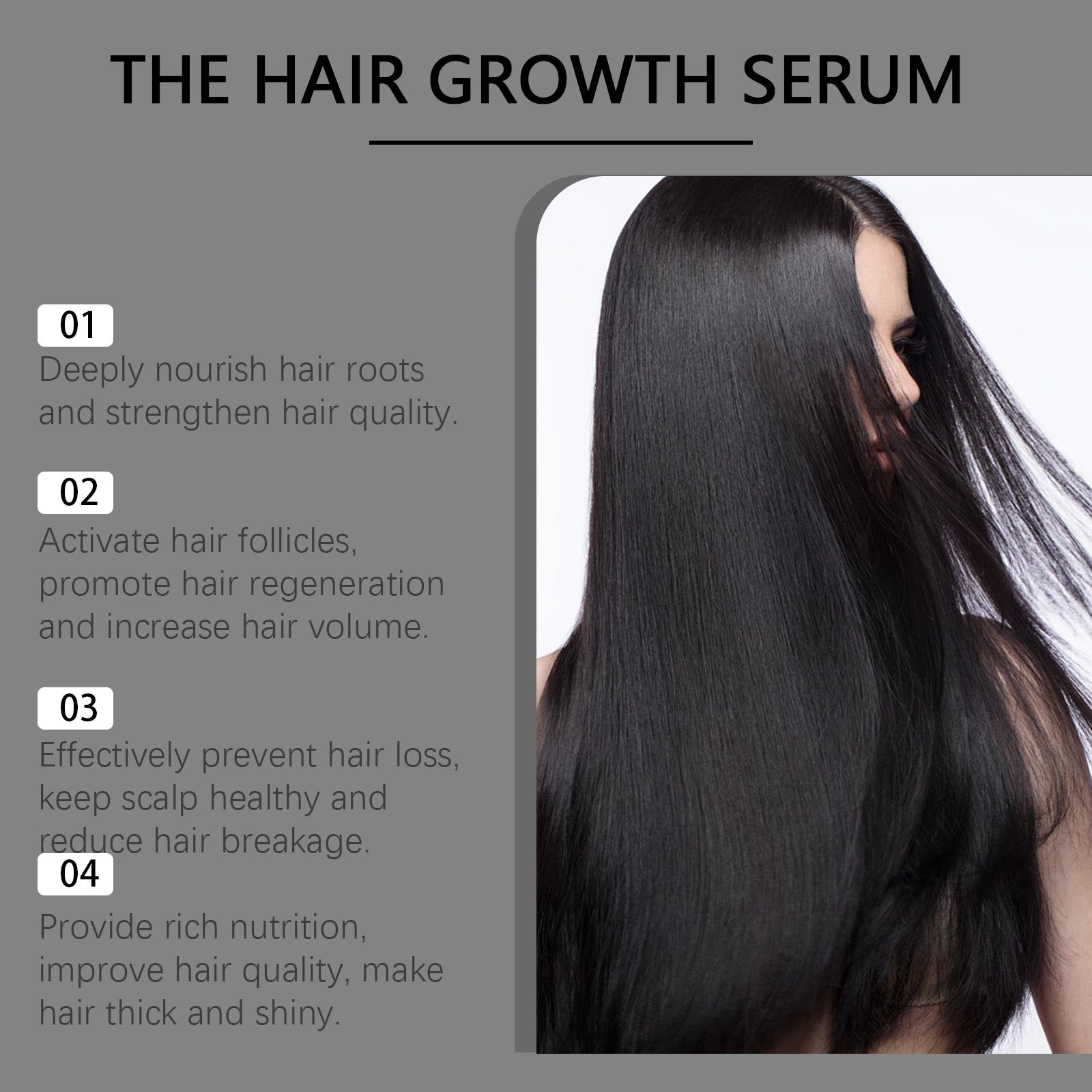 HoeGoa Hair Care Solution Nourish Hair Follicle Rich Moist Hair